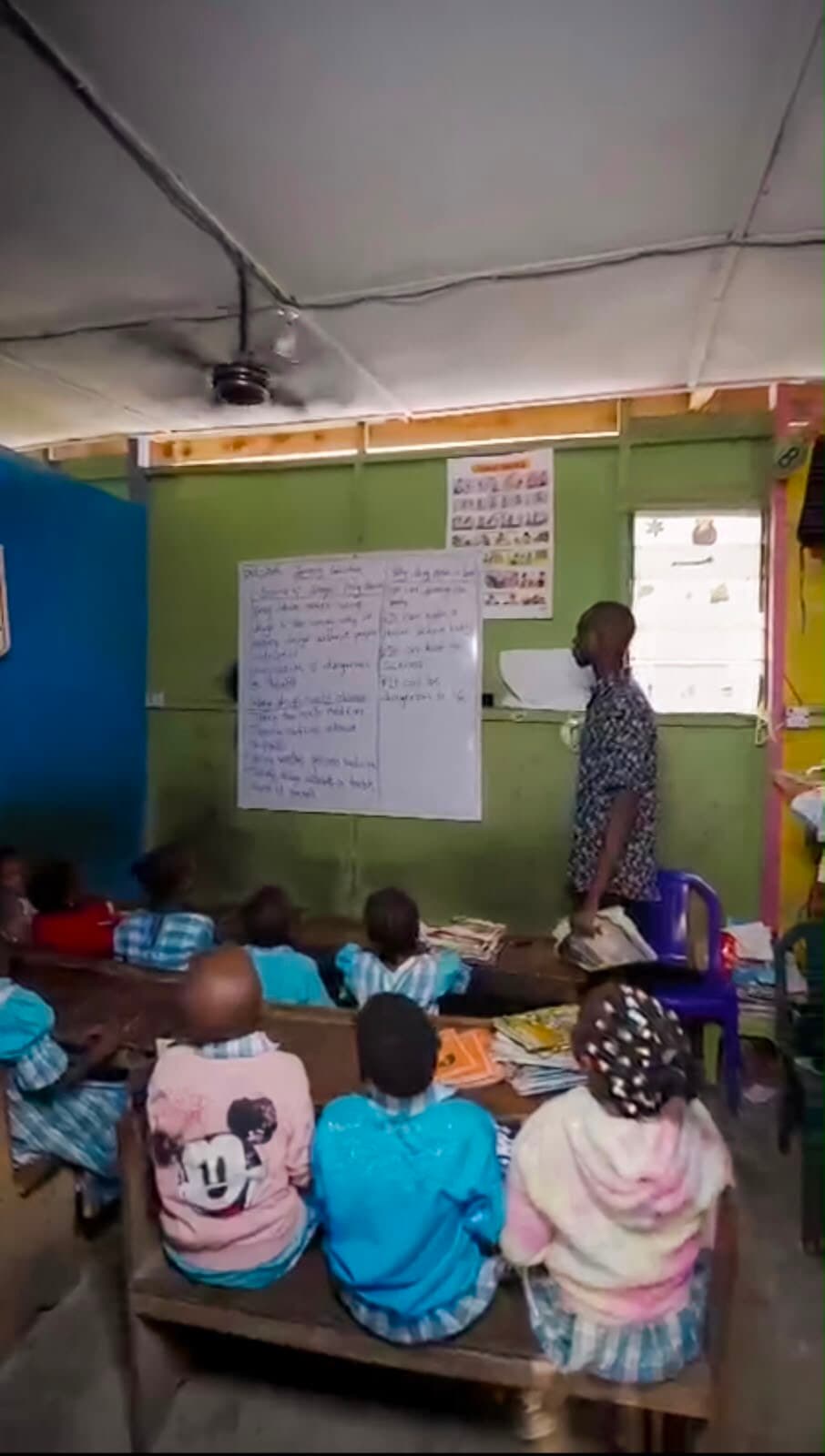 Inside a real & I Foundation classroom
